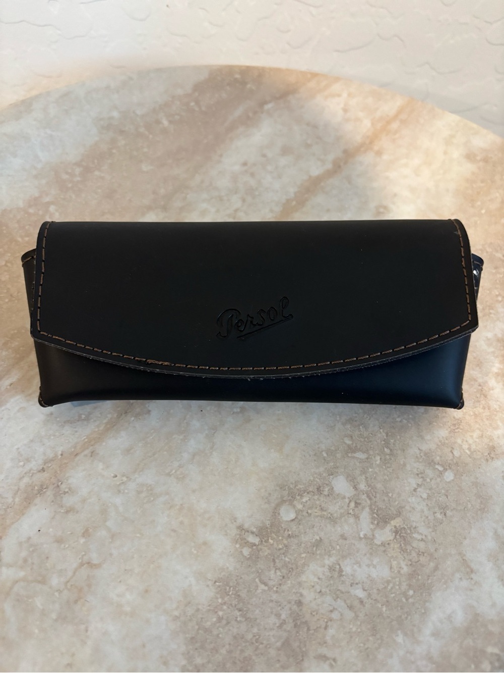 Persol Black Eyeglass/Sunglass Case
